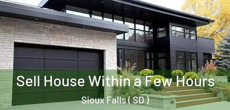  Sell House Within a Few Hours Sioux Falls ( SD )